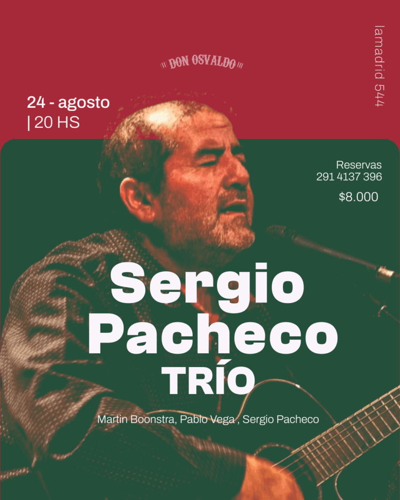 Sergio Pacheco trío