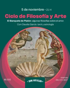 ciclo de filosofia y arte