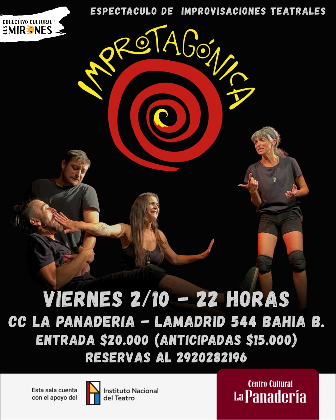 IMPROTAGONICA EN LA PANADERIA POST - Were Las Grutas
