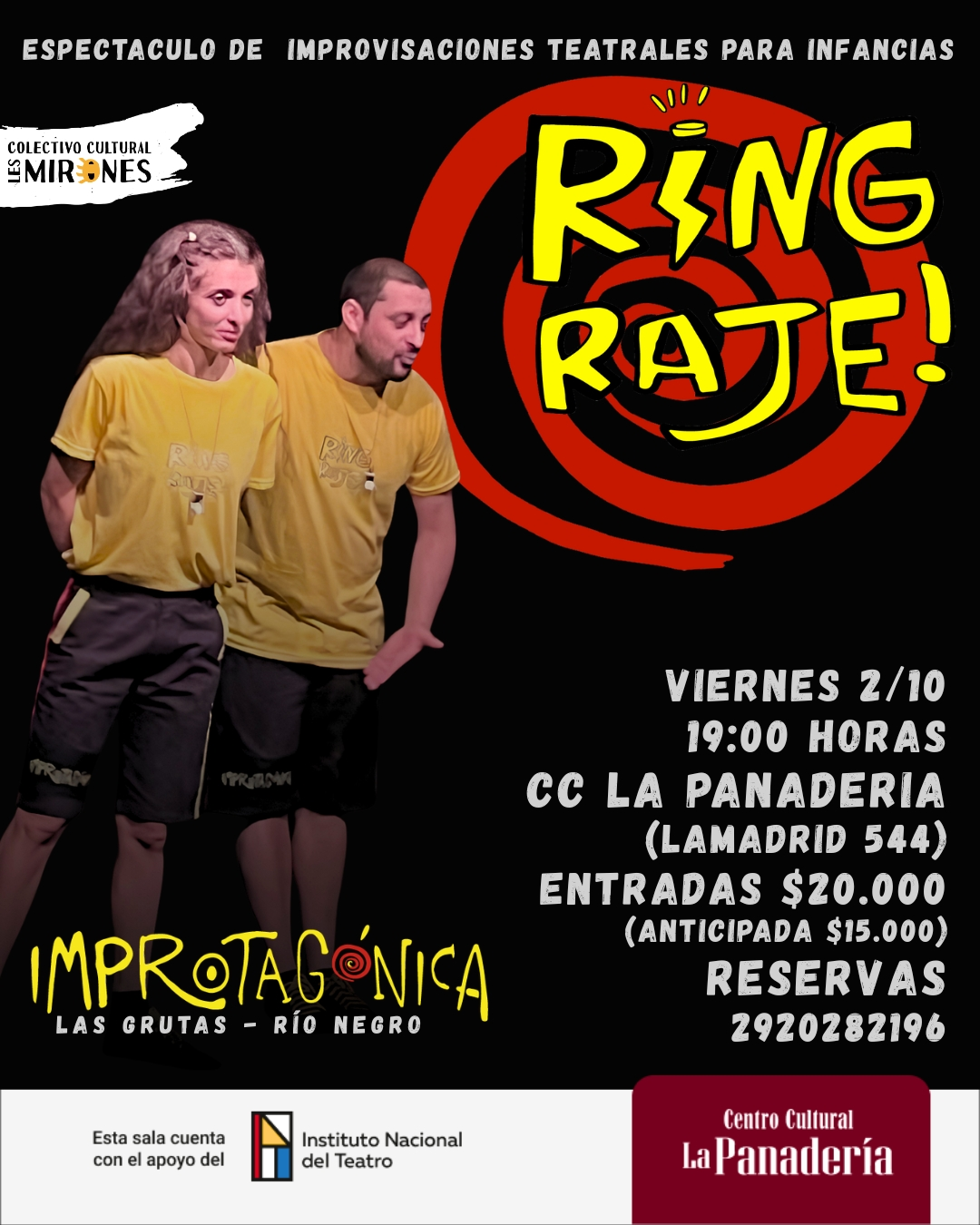 RING RAJE EN LA PANADERIA POST - Were Las Grutas